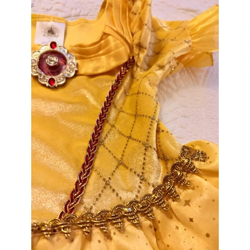Disney Store Official Belle Costume Dress Toddler Girls Size 3T